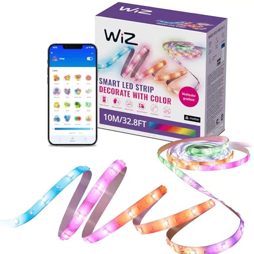 WiZ LED Lightstrip - Intelligente WLAN-Steuerung, Sprach- und App-fähig
