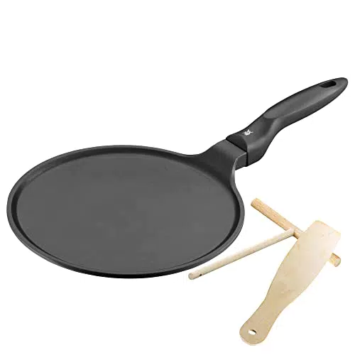 WMF Crepe Pfanne Devil Induktion mit Teigverteiler und Holzschaufel