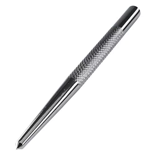 wolfcraft Körner 7980010 - Vor- und Ankörnen auf Stein, Blech und Stahl
