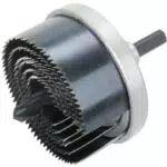 wolfcraft Mehrkranzlochsäge, Ø 25-62 mm I 2164000 I Säge mit 7 Schnellwechsel-Einsätzen