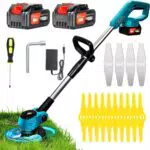 Xbzzgmg Rasentrimmer 21 V, 3-in-1 Multifunktionsgerät für Gartenpflege