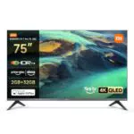 Xiaomi F Pro 75 4K UHD QLED Smart TV mit Fire TV und Sprachsteuerung