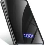 YILANS Power Bank 10000 mAh, 22.5 W PD 3.0 QC 4.0 mit LCD Display, kompatibel mit iPhone