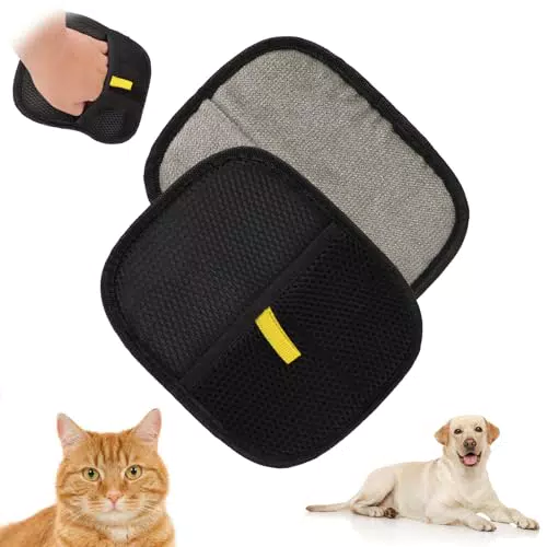 Fellmagnet Handschuh für Haustierhaarentfernung und Fellpflege von Hunden und Katzen