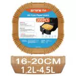 Ninja Heißluftfritteuse Pergamentpapier Liner für AF300EU AF400EU AF500EU