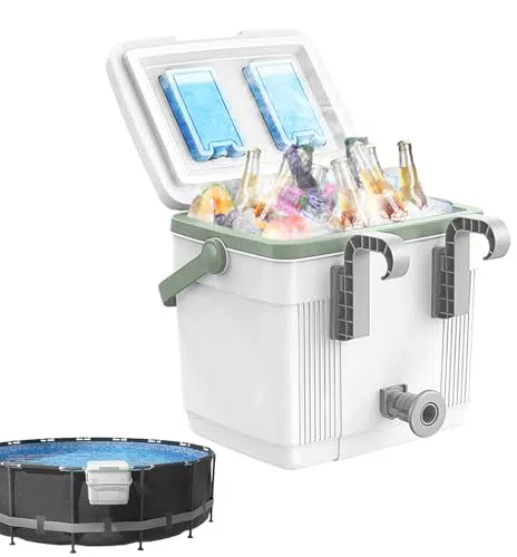 Intex Kühlbox XL für Pool, isoliert, mit Kühlakkus, hält 72 Stunden kühl