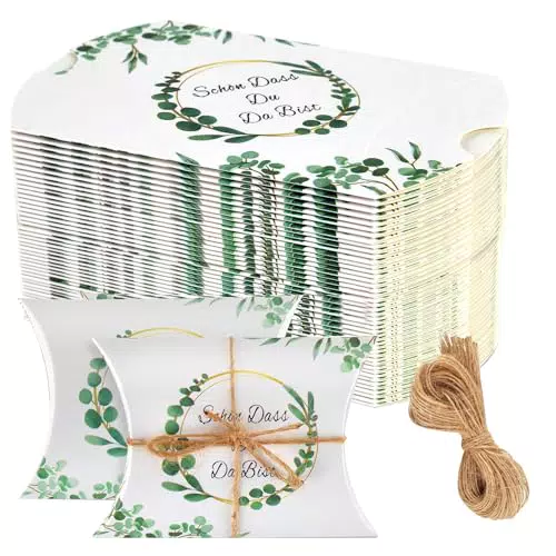 Schön Das Du Da Bist Gastgeschenke Kommunion Kissenschachteln für Hochzeit