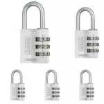 ABUS Zahlenschloss 145/20 - Individuell einstellbarer Zahlencode, Sicherheitslevel 3