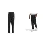 adidas Herren Trainingshose mit offenem Saum und gesticktem Logo