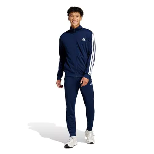 adidas Herren Sportswear Basic 3 Stripes Trainingsanzug