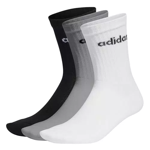 adidas Linear Crew Socken mit Polsterung für Unisex