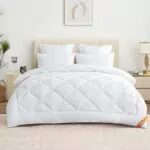 Aisbo Ganzjahres-Bettdecke 200x200 cm – Steppdecke für den Winter