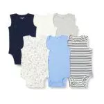 Amazon Essentials Unisex Baby Ärmelloses Body - Komfortable Babykleidung für Alltag