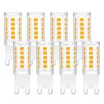 AmmToo G9 LED Lampe 3W 410 Lumen - Entspricht 40W Halogenlampe, Nicht Dimmbar