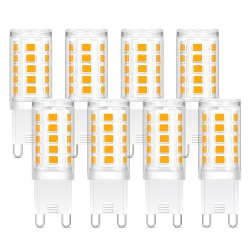 AmmToo G9 LED Lampe 3W 410 Lumen - Entspricht 40W Halogenlampe, Nicht Dimmbar