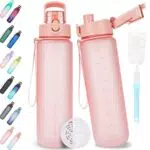 AOPREL Trinkflasche 1L - BPA-frei, auslaufsicher, ideal für Sport und Outdoor