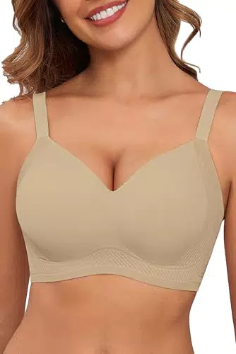 As Fairy Push-Up BH für Damen - Bequeme, Nahtlose Bralettes mit Volle Abdeckung