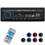 Autoradio Bluetooth 5.0 mit Freisprecheinrichtung, 1 DIN, USB/AUX, MP3-Player