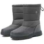 BARFULKER Winterschuhe Herren Damen Warm Gefüttert Rutschfest Outdoor Boots