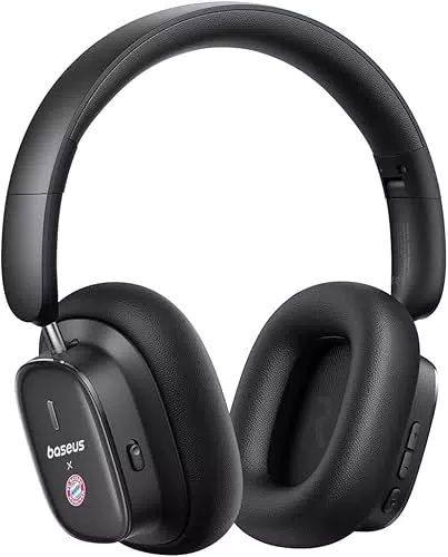 Baseus Aktive Noise Cancelling Kopfhörer mit 100 Std. Akku und Hi-Res Sound