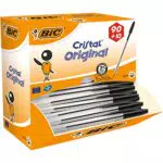 BIC Cristal Original Kugelschreiber, 0,4 mm – Ideal für Büro und Schule