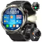 Blackview Smartwatch Herren mit IP68 Wasserdichtigkeit, 100 Tage Akku, Bluetooth, Sportmodus