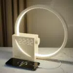 blonbar Nachttischlampe mit Wake-Up Licht, Touch-Dimmer und 10 Klangoptionen