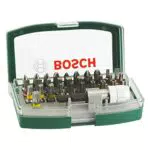 Bosch Schrauberbit-Set mit PH-, PZ-, Hex-, T-, TH- und S-Bits für Bohrschrauber