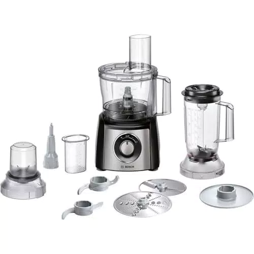 Bosch MCM3501M Küchenmaschine MultiTalent 3, 800 Watt Qualität und Vielseitigkeit