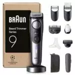 Braun Barttrimmer Series 9, mit 14 Barber-Tools, Power Boost & Lebenslang scharfe ProBlade Klinge