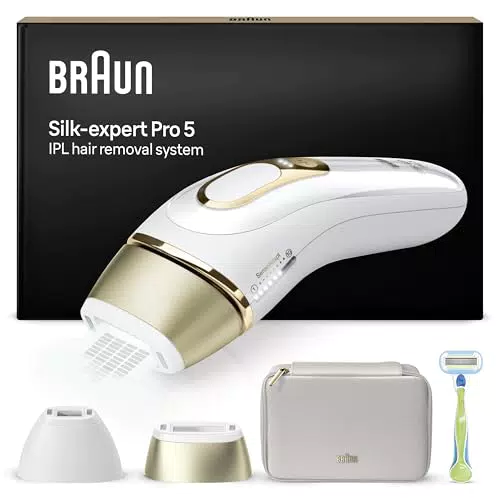 Braun IPL Silk-expert Pro 5 - Haarentfernung für zuhause mit Aufbewahrungstasche
