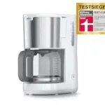 Braun Kaffeemaschine KF 1500 WH - Filterkaffeemaschine mit OptiBrew-System