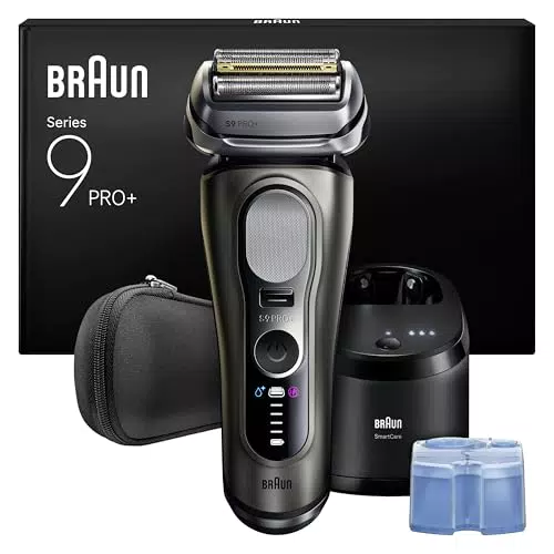 Braun Series 9 PRO+ Elektrorasierer mit 5+1 Präzisionsklingen und SmartCare Center