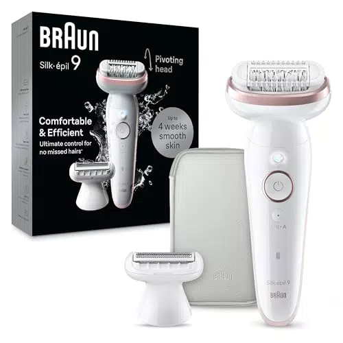 Braun Silk-épil 9 Epilierer Damen / Haarentferner für langanhaltende Haarentfernung