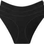 Calvin Klein Damen Bikini Slip aus Baumwolle mit Stretch