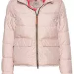 Camel Active Damen Cropped Pufferjacke aus recyceltem Polyester
