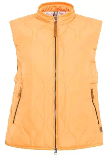 Camel Active Damen Steppweste aus recyceltem Polyester für jede Jahreszeit