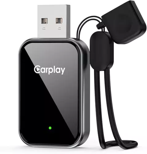 Apple CarPlay Wireless Adapter – Dongle für kabelloses CarPlay, Plug & Play