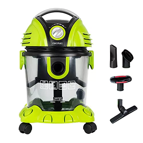 Cecotec Nass- und Trockensauger Wet&Dry T. – 1400 W, 15 Liter HEPA-Filter
