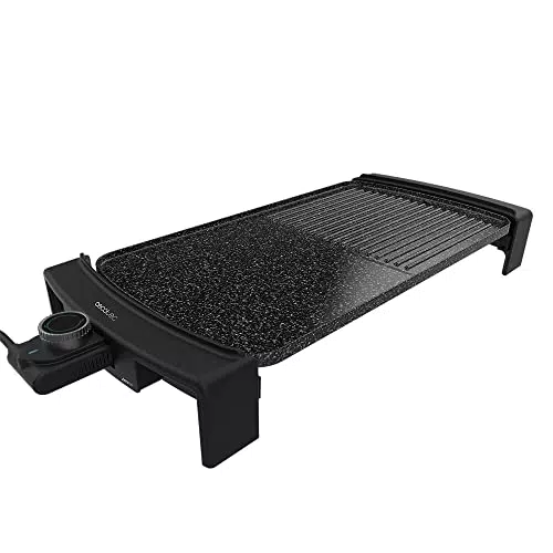 Cecotec Tasty&Grill 3000 Grillplatte mit Antihaftbeschichtung und Thermostat