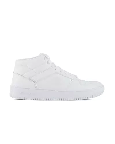 Champion Herren Rebound 2.0 Mid Sneakers, Bianco Grigio Nero Ww014