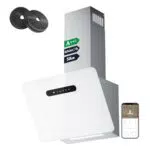 CIARRA CBCW6736K Dunstabzugshaube 60cm Umluft SensorTouch 650m³/h Edelstahl