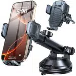Coolpow Handyhalterung Auto – 4 in 1 KFZ Halterung für iPhone 17 Pro Max und Smartphones