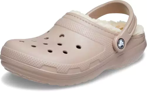 Crocs Unisex Classic Lined Clogs, Navy/Charcoal