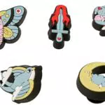 Crocs Retro Tattooed Schuhanhänger für Unisex