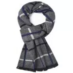 CUNDOU Wollschal für Herren aus dickem Cashmere – warmer Schal für Herbst und Winter