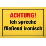 DankeDir! Schild mit lustigem Spruch für Büro und Freunde - Geschenkidee Deko