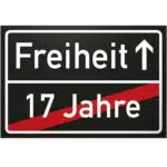 DankeDir! Schild zum 18. Geburtstag – Geschenkidee zur Volljährigkeit