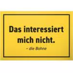 DankeDir! Lustiges Türschild mit Spruch - Geschenkidee für Freunde und Partys