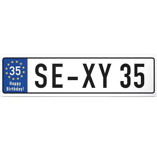 DankeDir! Sexy 35 Jahre Schild – Geburtstagsgeschenk für den 35. Geburtstag